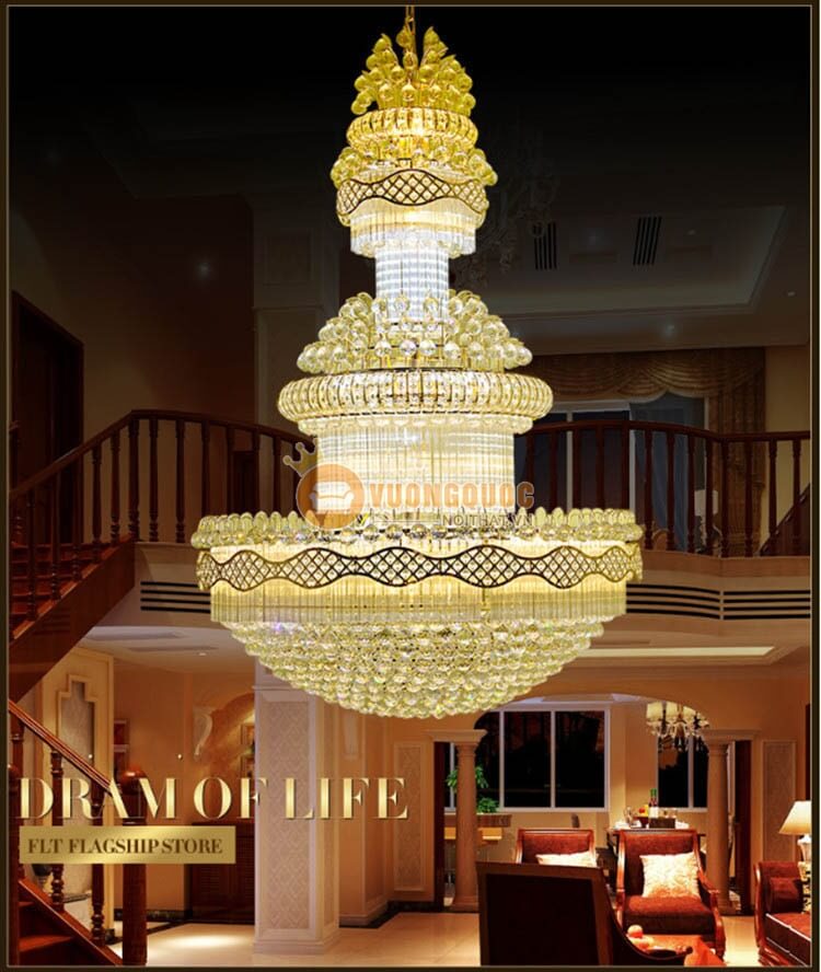 Đèn chùm pha lê cao cấp CM189-9